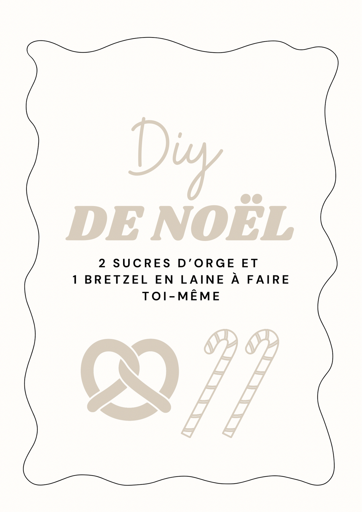 Kit DIY – Duo de Sucre d’Orge + Bretzel